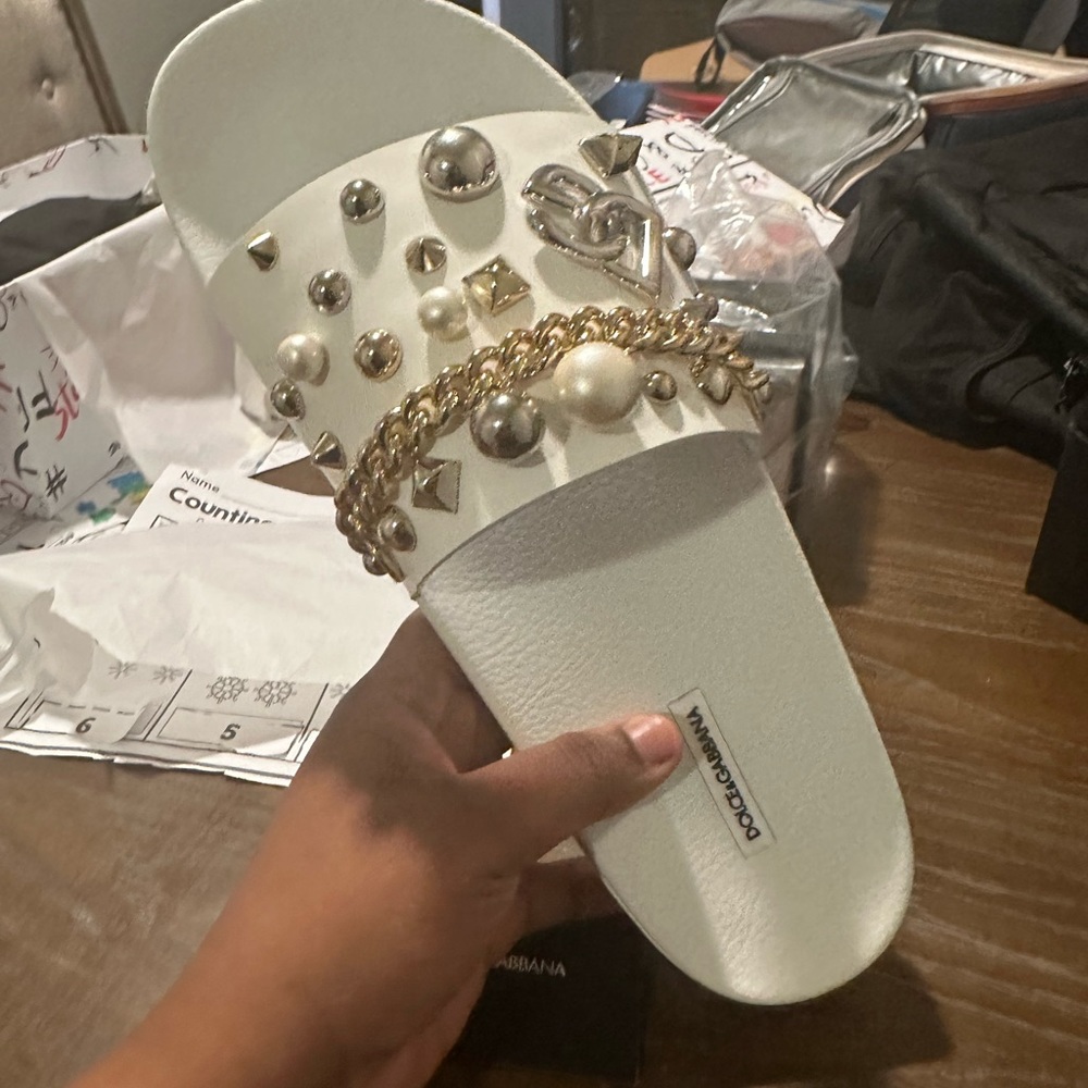 Dolce and Gabbana slippers  size 45